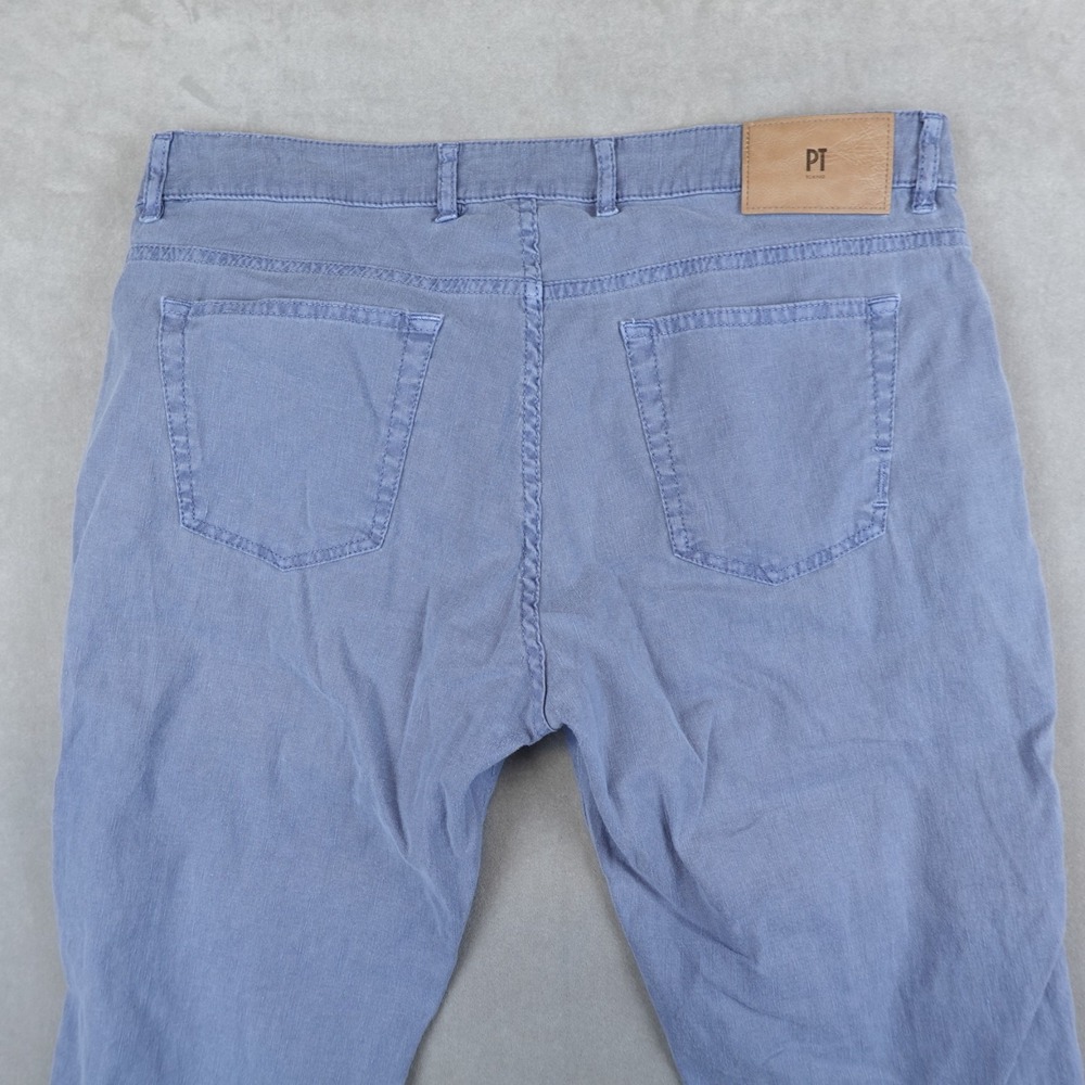 Pt Torinos Jeans Mens 36x28 Jazz Luxury Blue Pants - Picture 9 of 11